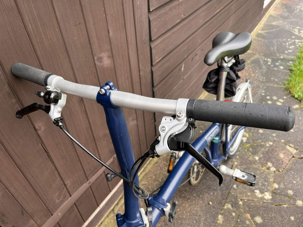 Brompton ML2 Folding Bike Navy Blue 2 Speed, 2017 Model