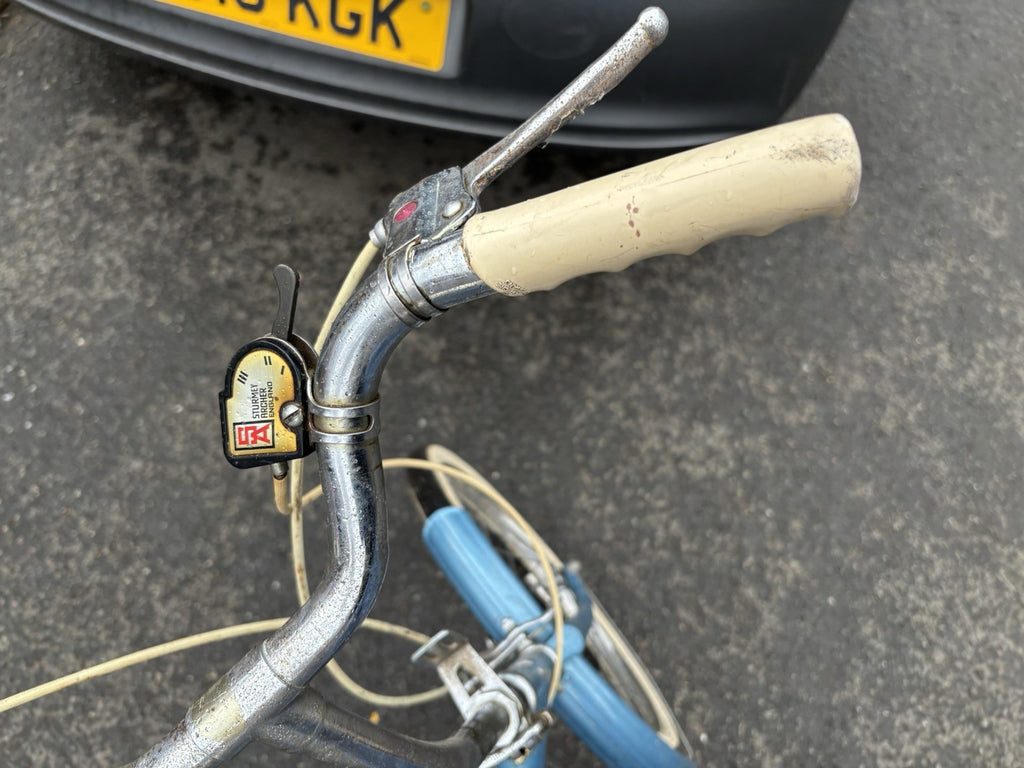 Vintage Hercules Compact folding bike Stowaway Shopper fold up Raleigh Retro LDN