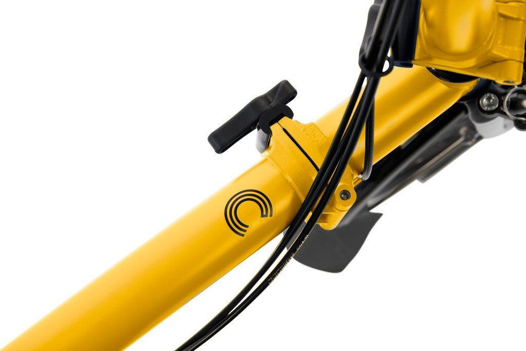 Brompton C Line Explore 6 Speed H Handlebar - Bumblebee Yellow / Black New