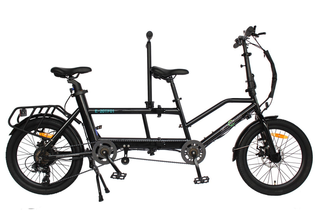 20" Folding Tandem bike,DISC,250W Rear Torque,36V 10AH, £600 off-E20TF01BLR