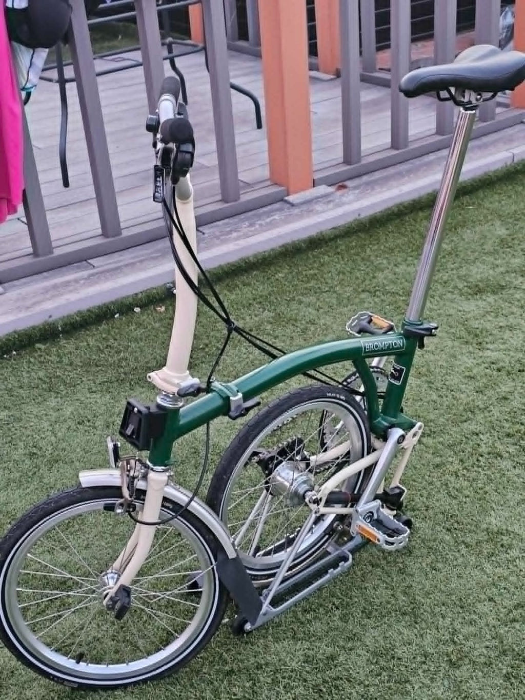 Brompton folding bike M6L, Mint Condition w/Case and Bag