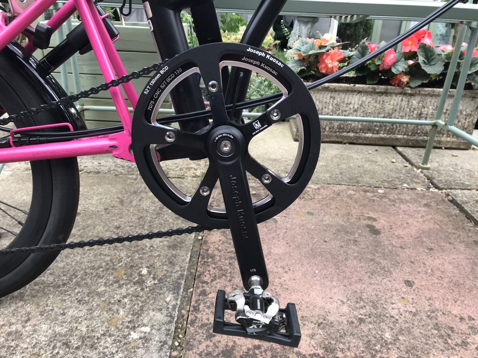 Brompton Folding Bicycle 3-Speed Many Upgrades Very Rare Mint Condition