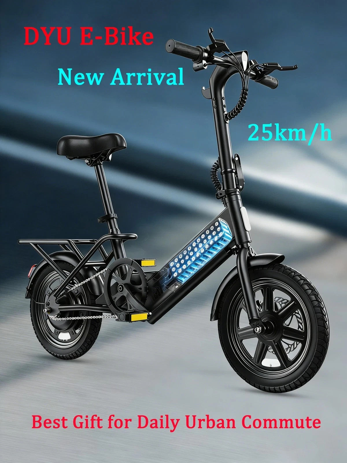 DYU C3-14MINI 14"Foldable , Light 20kg Compact Bike, SEALED BOX NEW