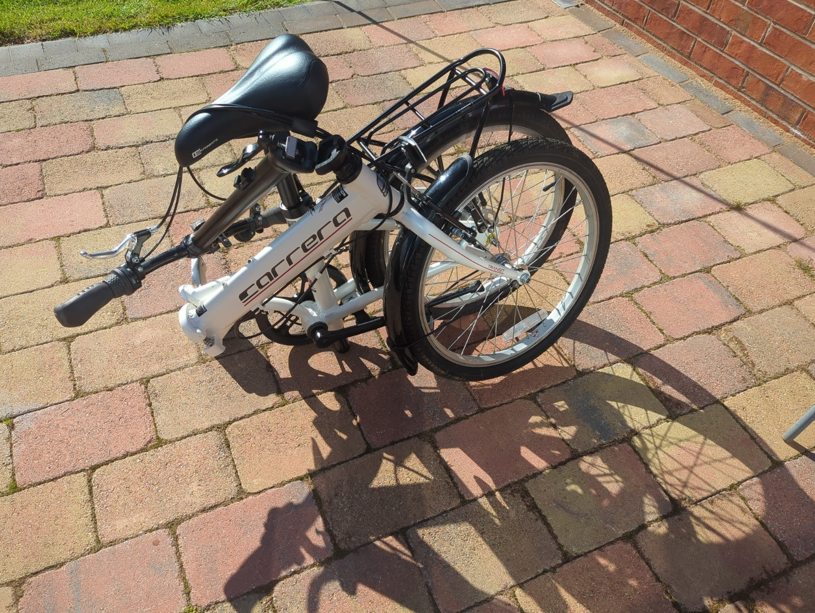 Carrera Transit Folding Bike Lightweight 3 speed Aluminium Frame and carry Bag.