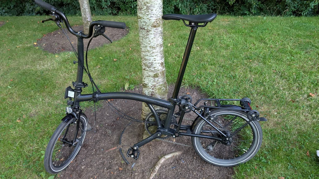Brompton P Line 12-Speed Folding Bike 2024 Midnight Black - Great Condition