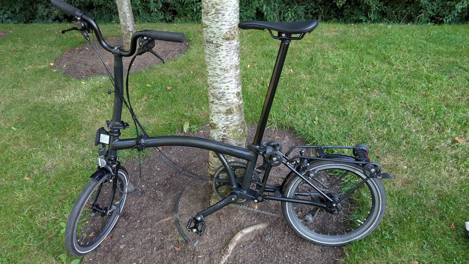 Brompton P Line 12-Speed Folding Bike 2024 Midnight Black - Great Condition
