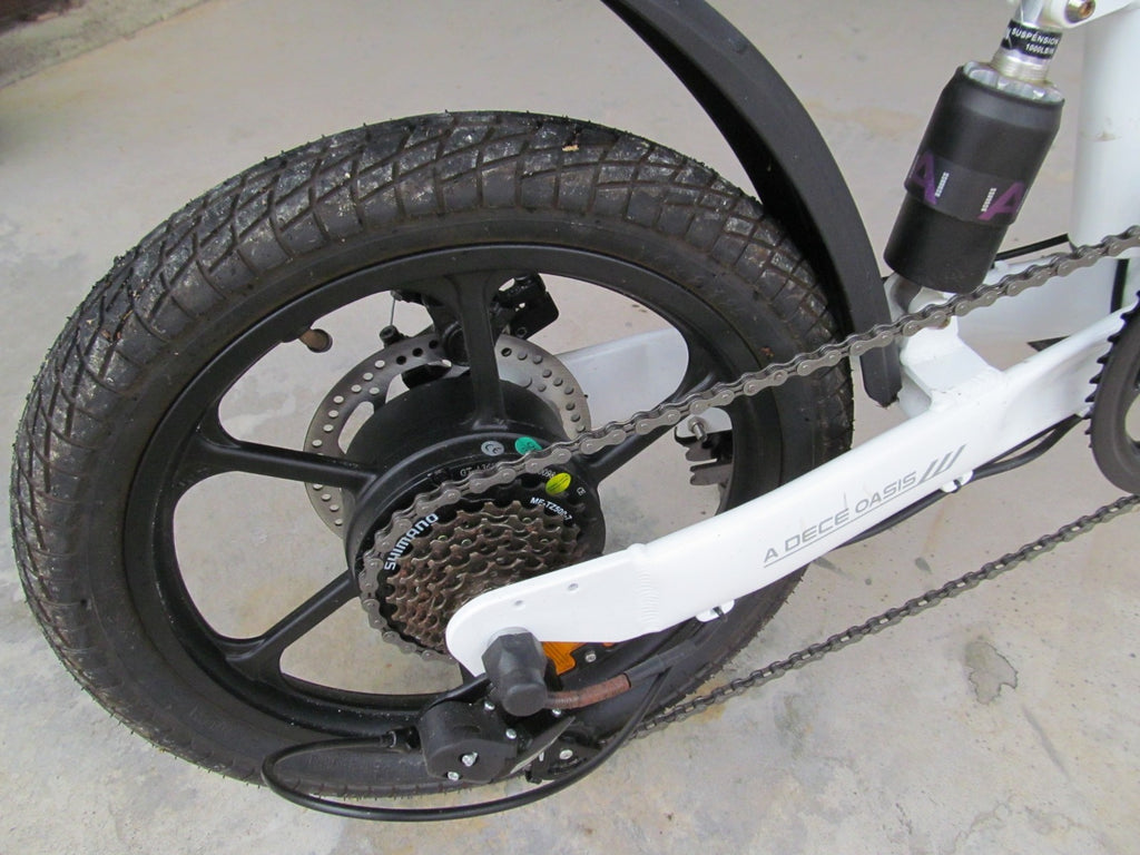 ADO Cross Your City Folding Bike, Suspension, mudguards, rides well, stops well