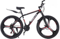 24" Mountain Bike 21 Speed Dual Disc Brakes Full Suspension MTB Adult