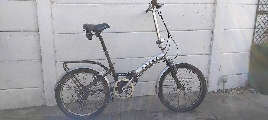 Folding Bike Apollo Transit 20”wheels Aluminium Frame 6 Gears Revoshift