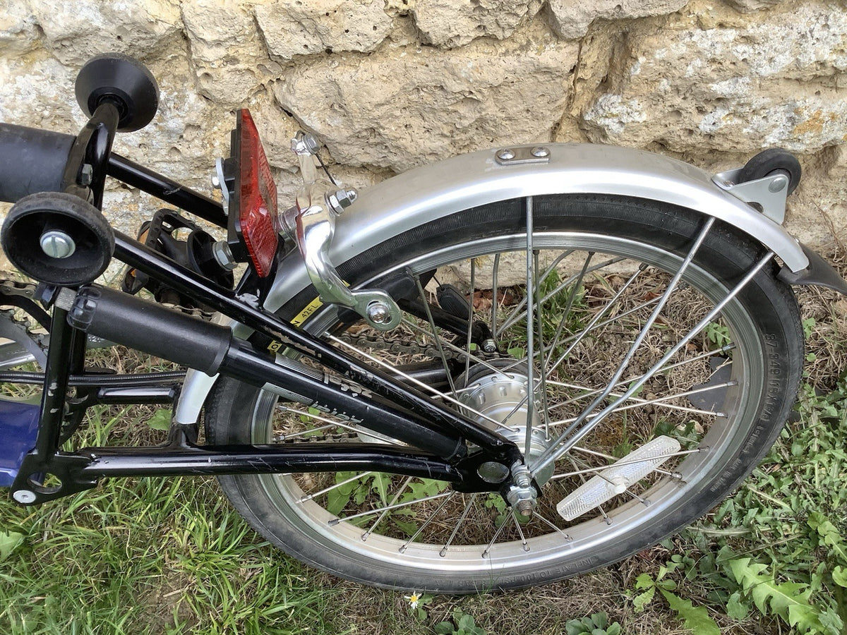 Brompton M3L Folding Bike - Blue - UK DELIVERY