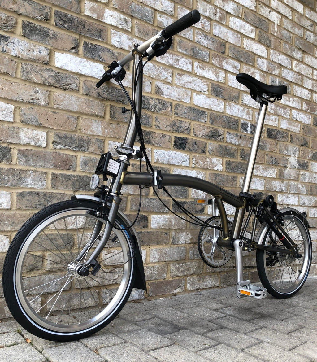 Brompton Raw Lacquer S6L - WORLDWIDE SHIPPING - Beautiful Brompton MUST SEE!