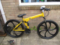 BIKE MOUNTAIN BI FOLD  DISC BRAKES 26" WHEELS UNISEX-GOOD CONDITION