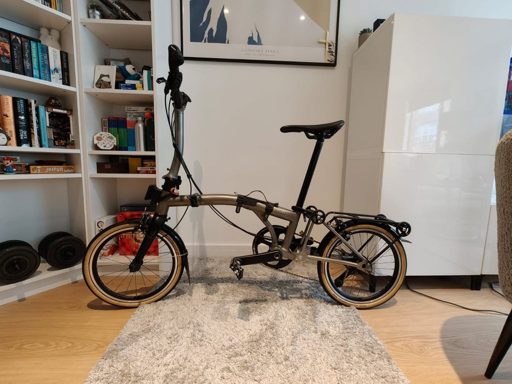 Brompton T Line 12 Speed Mid - MINT + upgrades & accessories