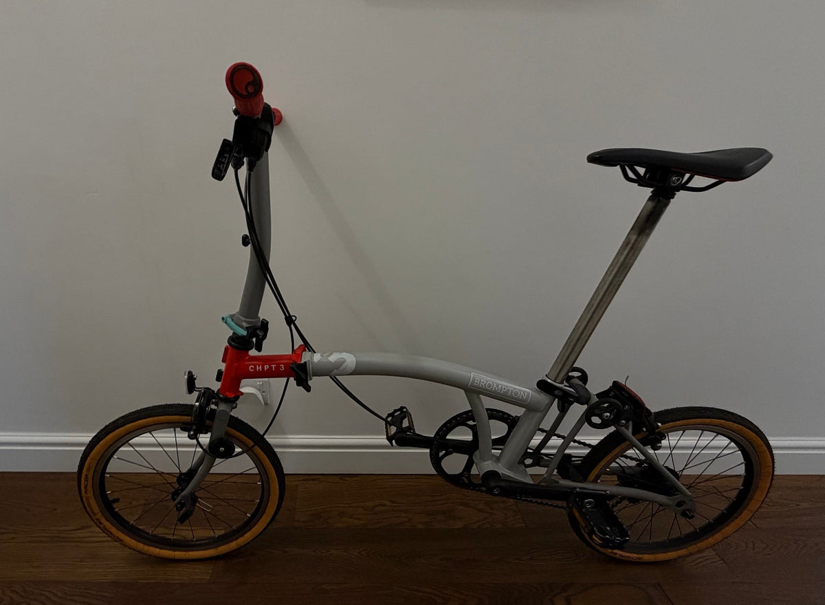 Brompton x CHPT3 4th Edition V4 Titanium Limited Edition Folding Bike London UK