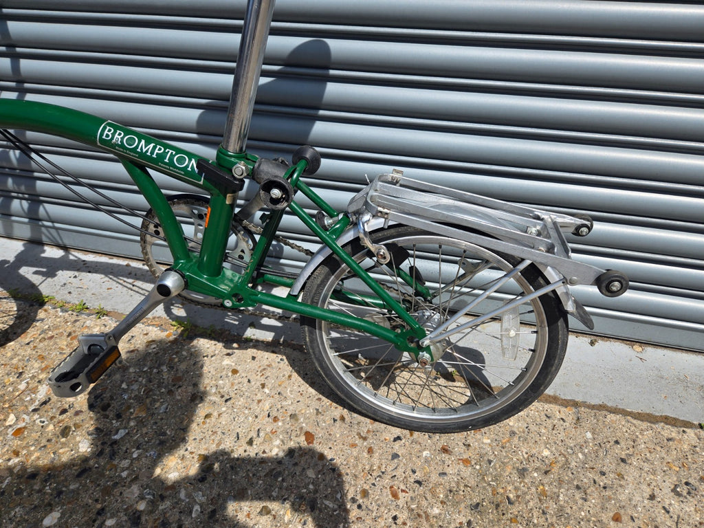 Brompton Folding Bike - 3 Speed + Rack, Ready to Ride