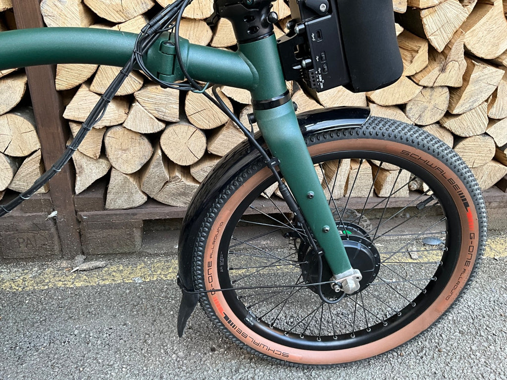 Brompton G Line Forest Green Large. Rohloff - ARCC conversion
