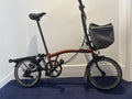 Brompton Folding Bike H6L Limited Edition Flame Lacquer  C-Line