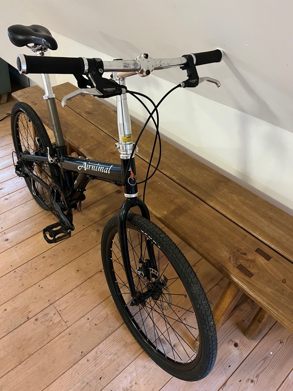 Airnimal Joey folding disc commuter bike Brompton slayer! Upgraded