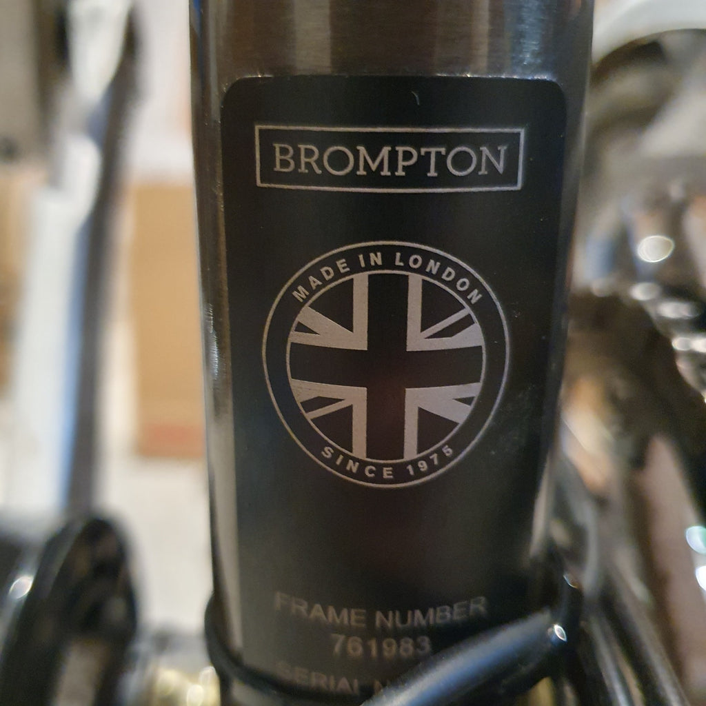 Brompton Folding Bike 2020, Swytch Kit, Lightweight, 6 Speed, Raw Lacquer & More