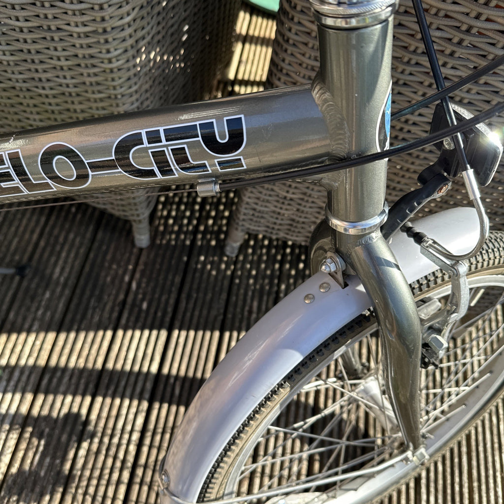 Folding City Bike Bronx Velo City 20 Inch Wheels Shimano 6 Gears Shimano