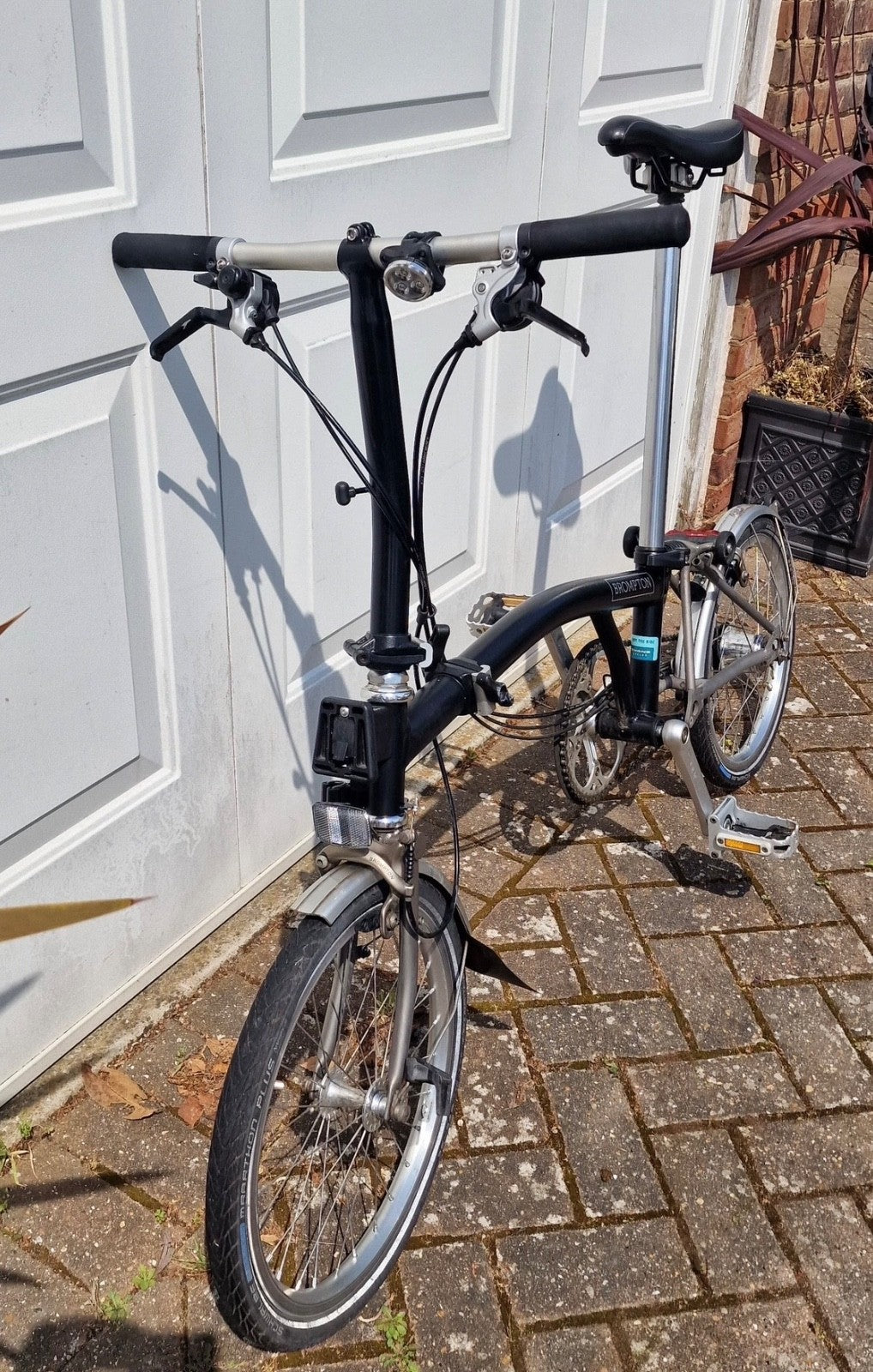 Brompton S6L  TI 17 Folding Bike Black