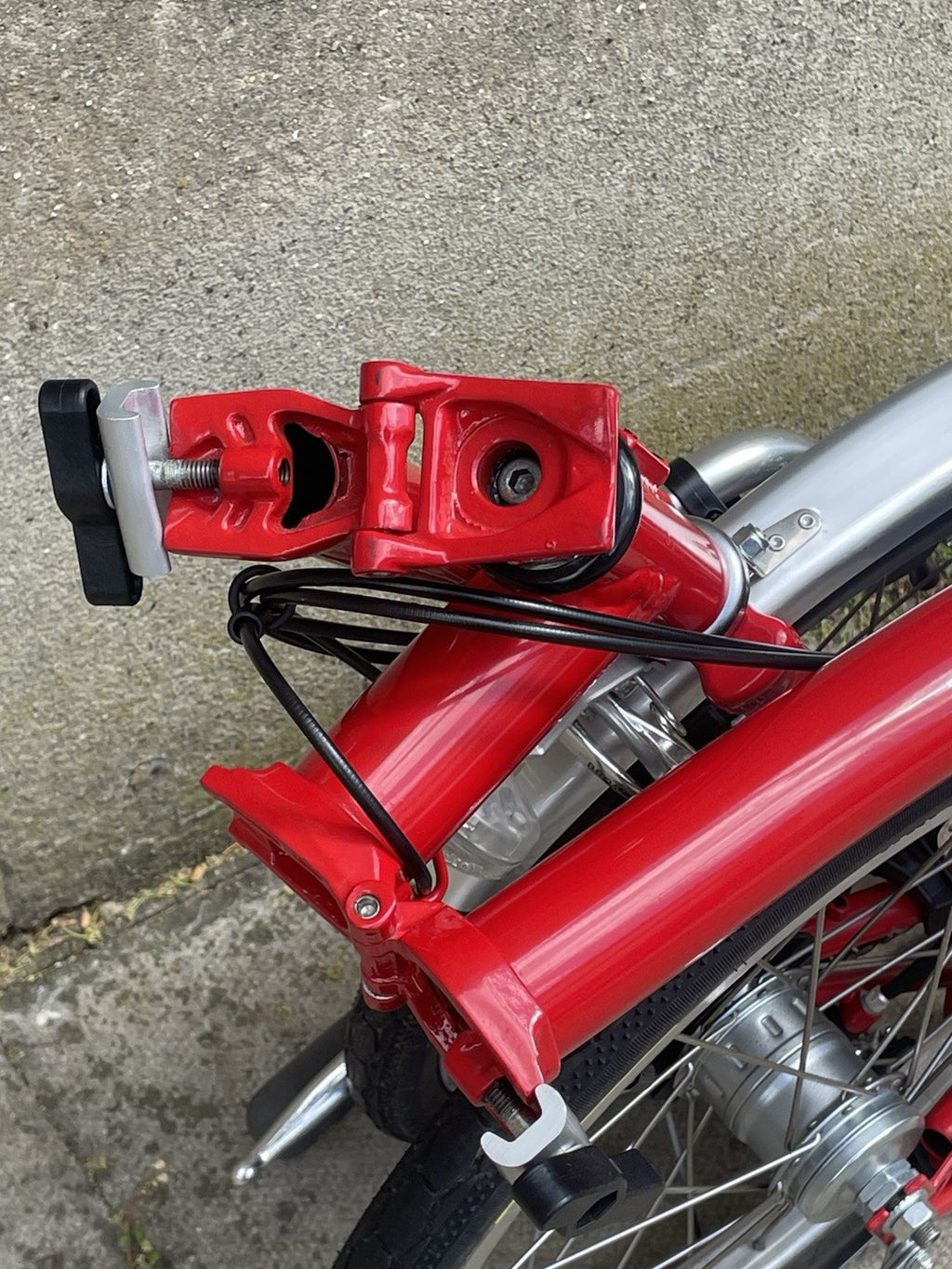 Brompton M3L Folding Bike 2004 - Red (NOS)