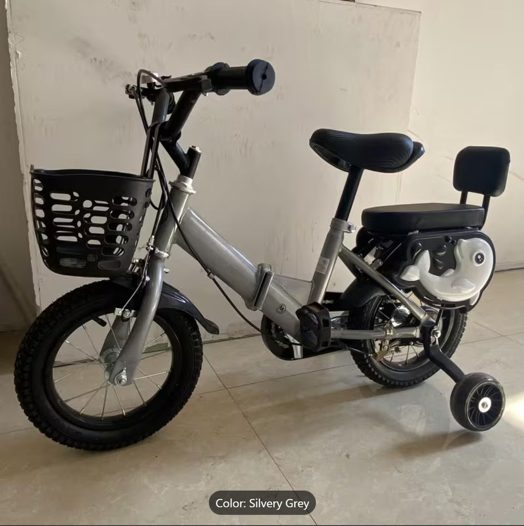 Folding Kids' Bicycle, Pedal Bike for Boys and Girls, Ideal Gift for Christmas,