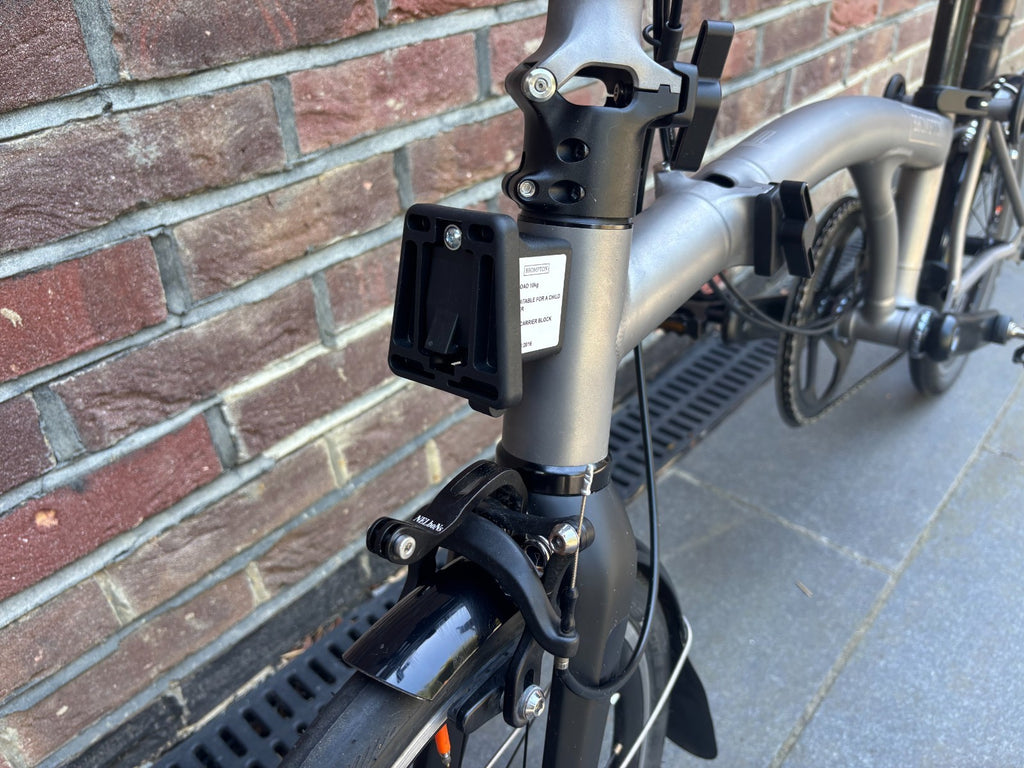Brompton T line 4 Speed Titanium Mint Condition