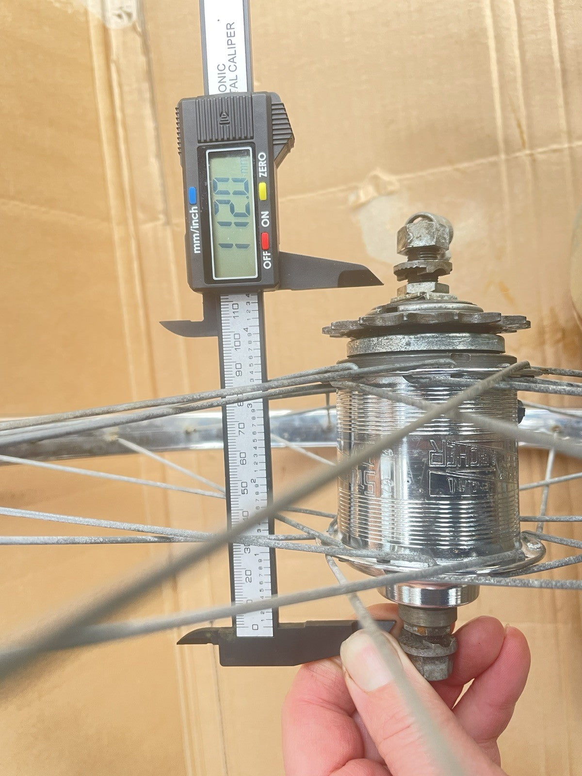 VINTAGE RETRO RALEIGH shopper rear WHEEL 20x 1 3/8th