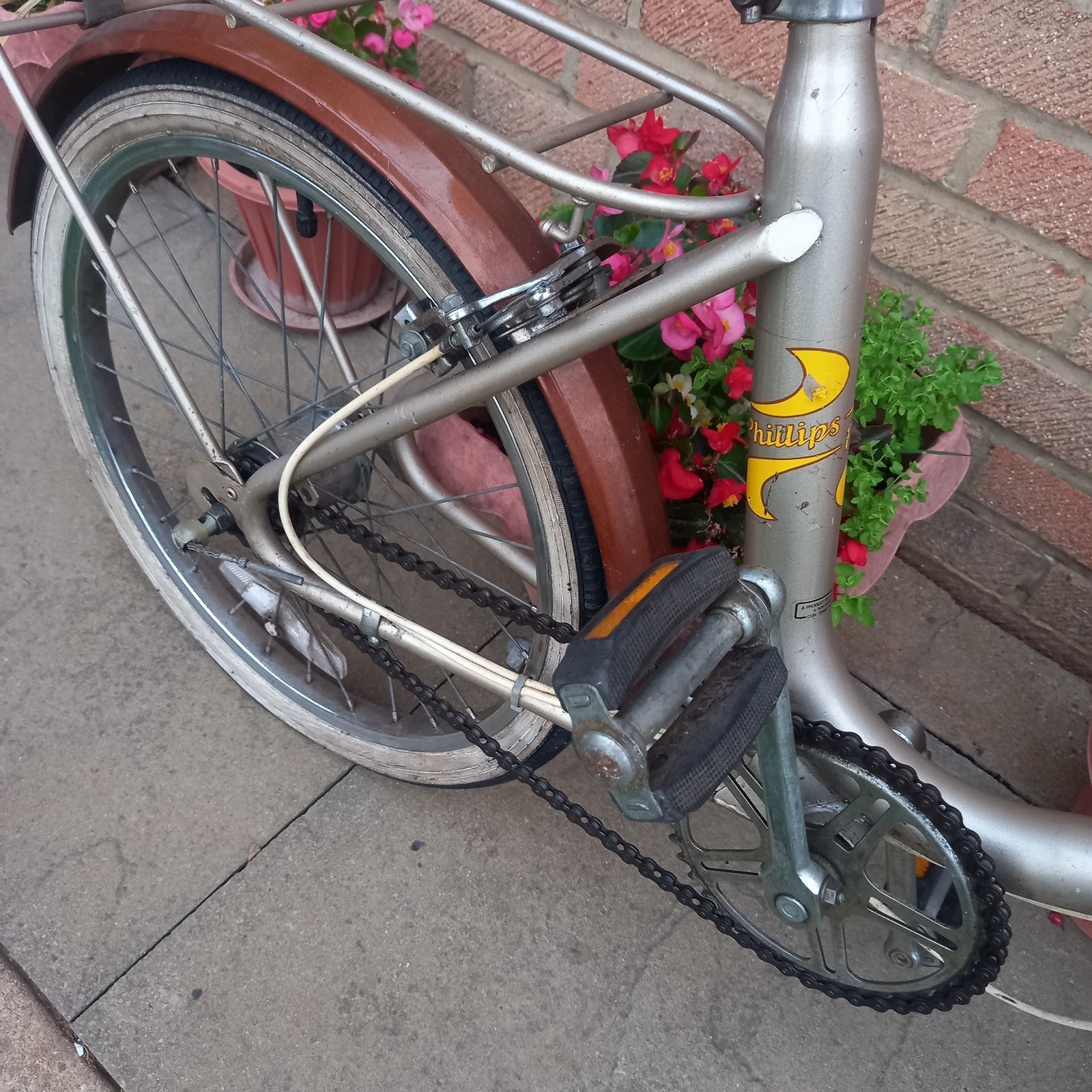 Foldable Folding Bicycle Phillips FOLDA have X 2 Matching Ones, Listing for one!