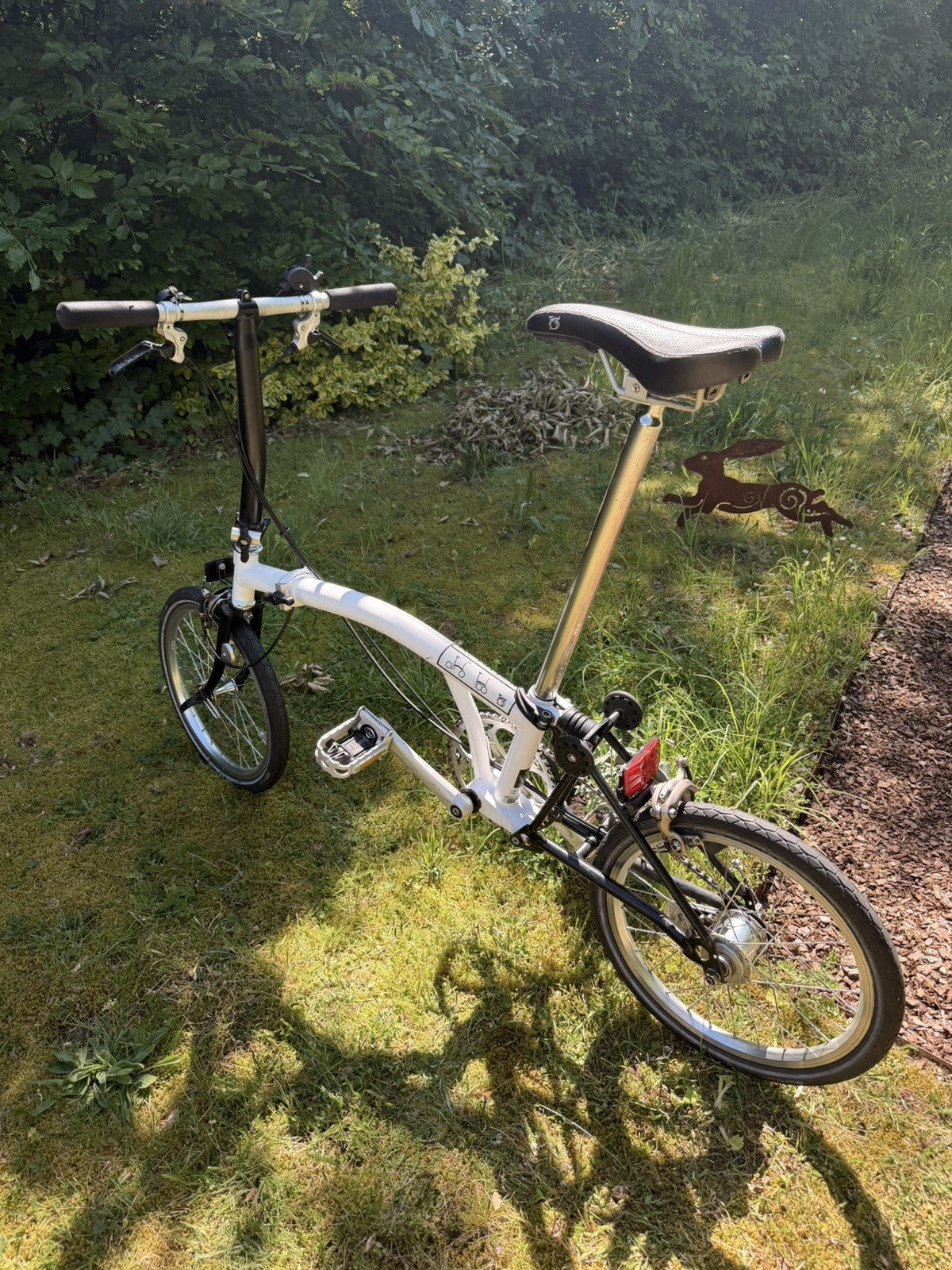 brompton folding bike 3 speed