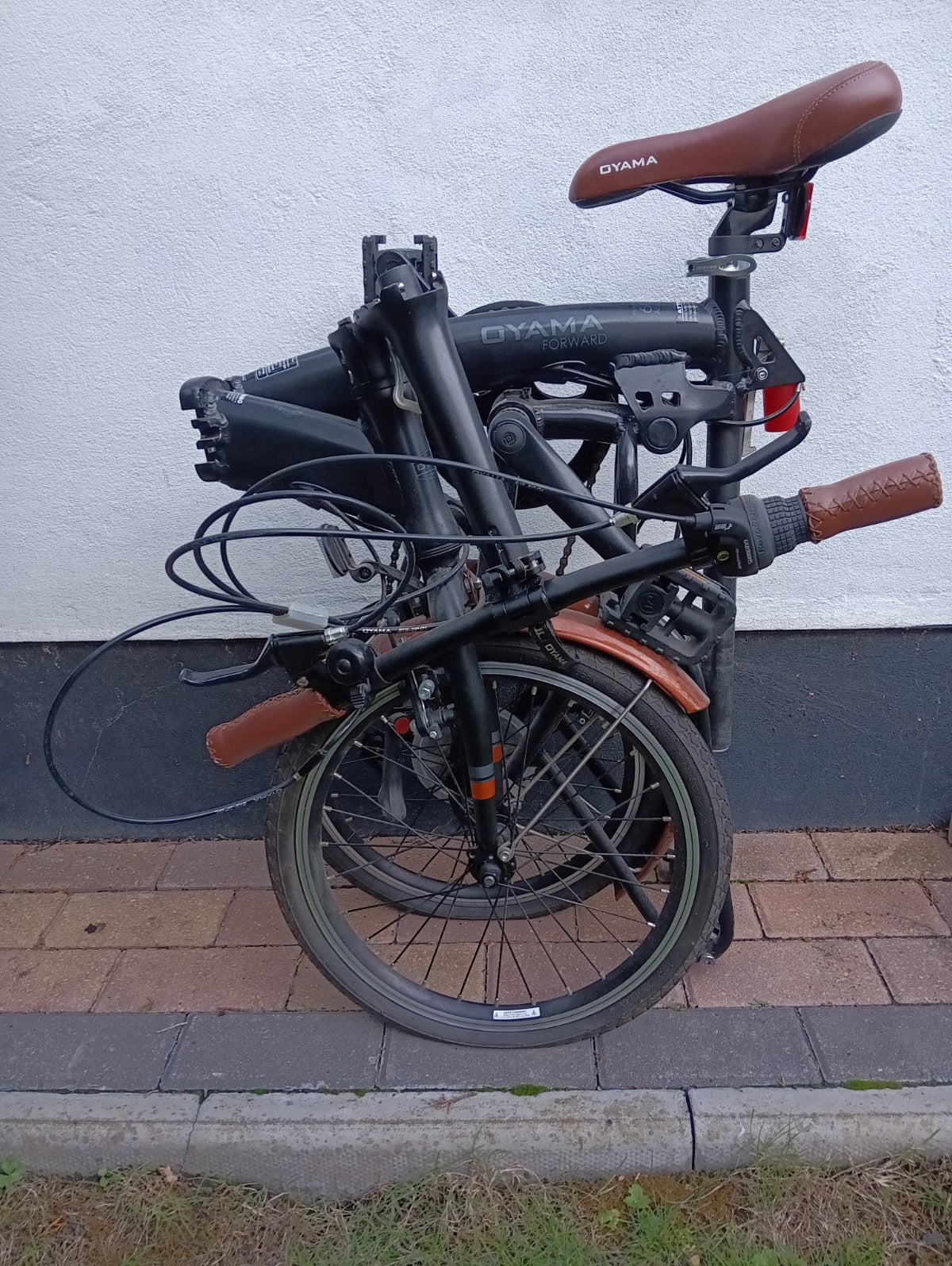Oyama folding bike 6061 alu frame , Brompton folding system