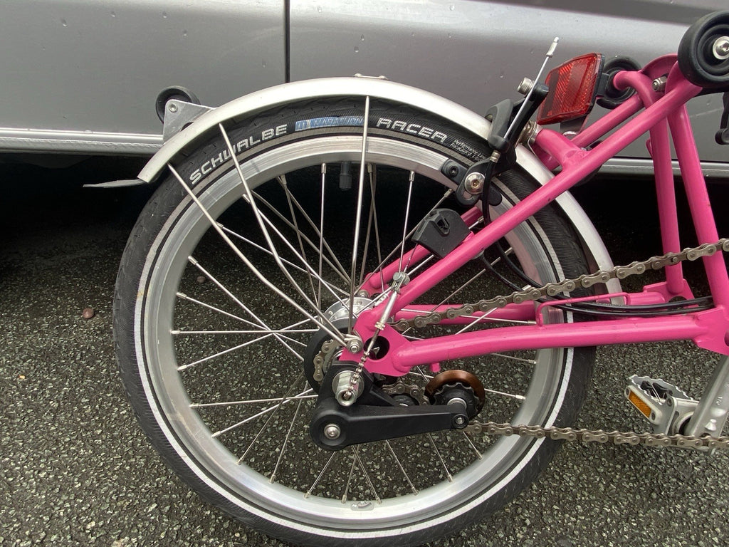 Brompton M3L  C-line Folding Bike 3-Speed Hot Pink