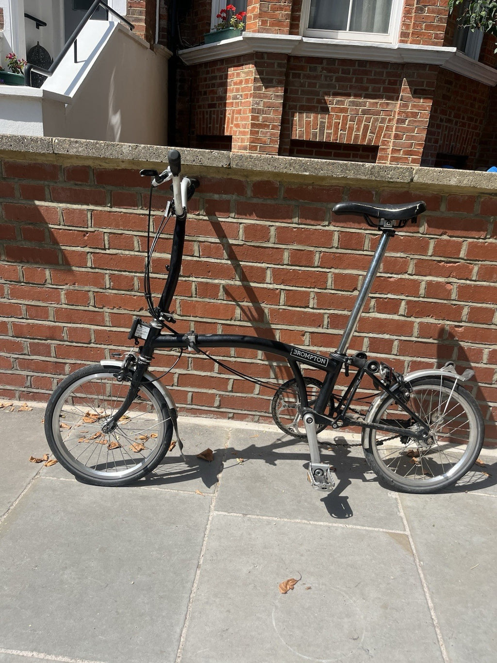 Brompton Folding Bike 3-Speed, Black