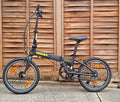 Dahon Hit Folding Bike 6-Speed 20in Black Unisex Bicycle Lightweight Easy Fold