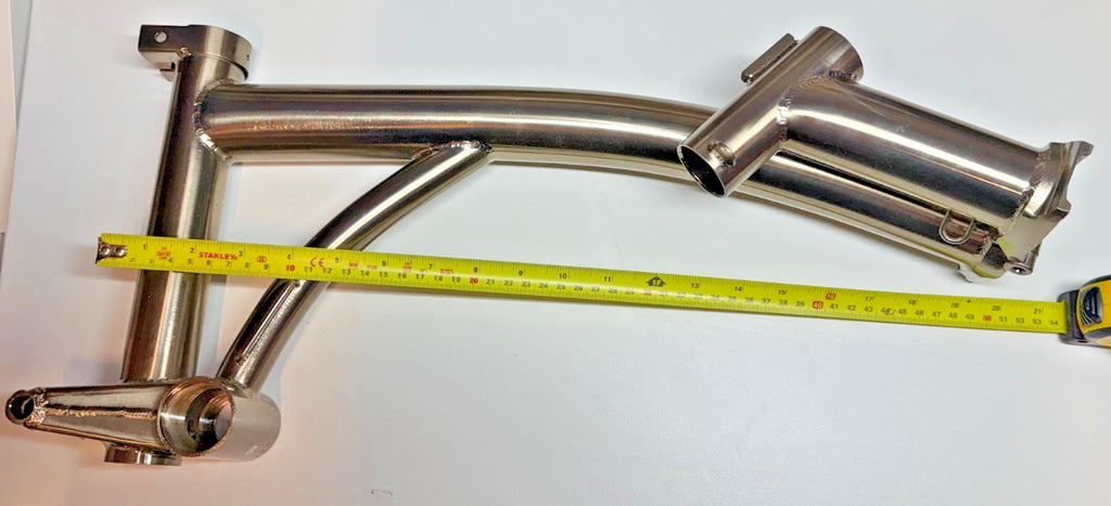 Unbranded Folding Bicycle Frame ( SN: 6112044916018 ) 2 Kg - Chrome