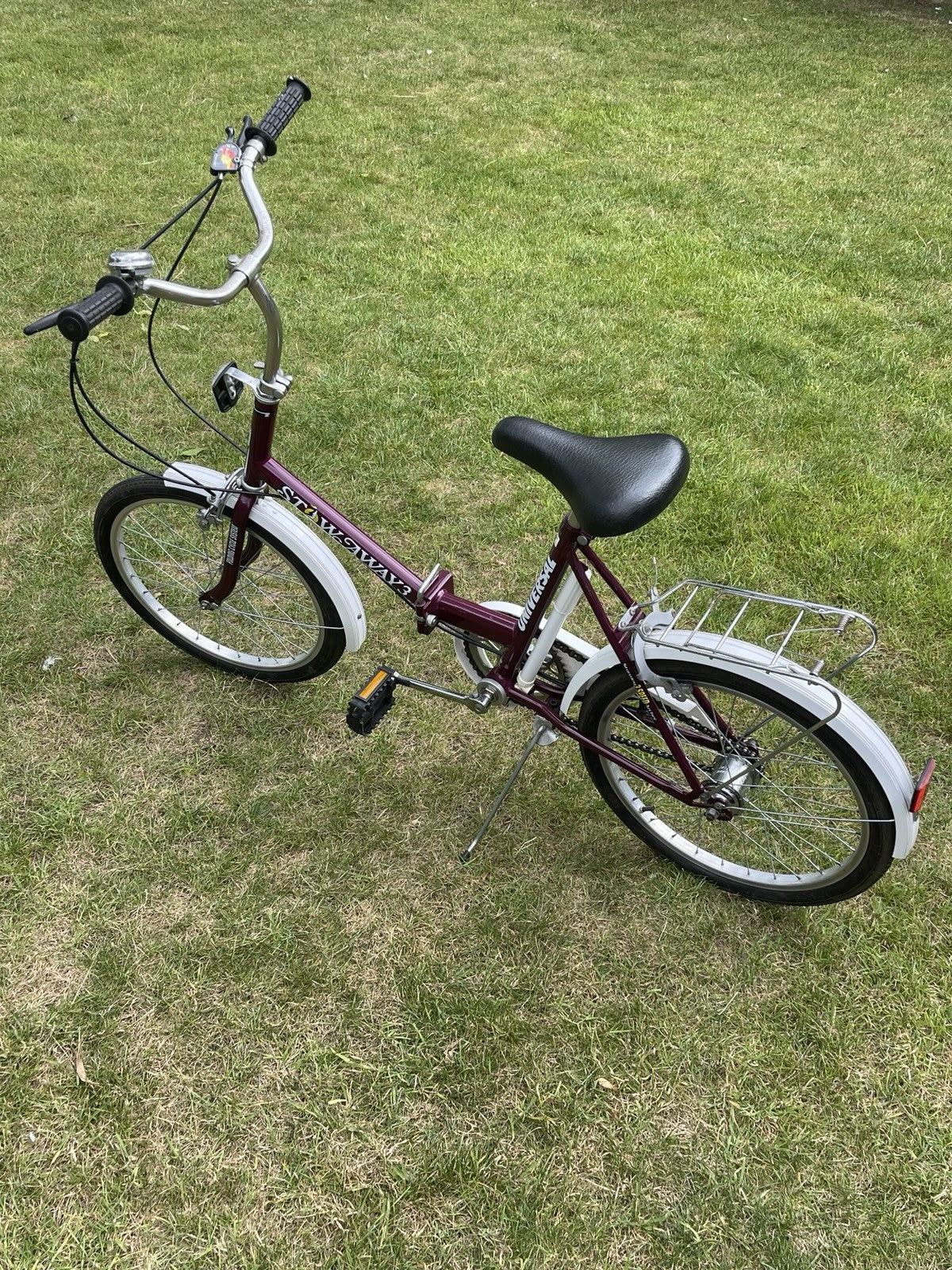Universal Stowaway 3 Folding Bike 3 -Speed, 20" Wheels, Scruffy