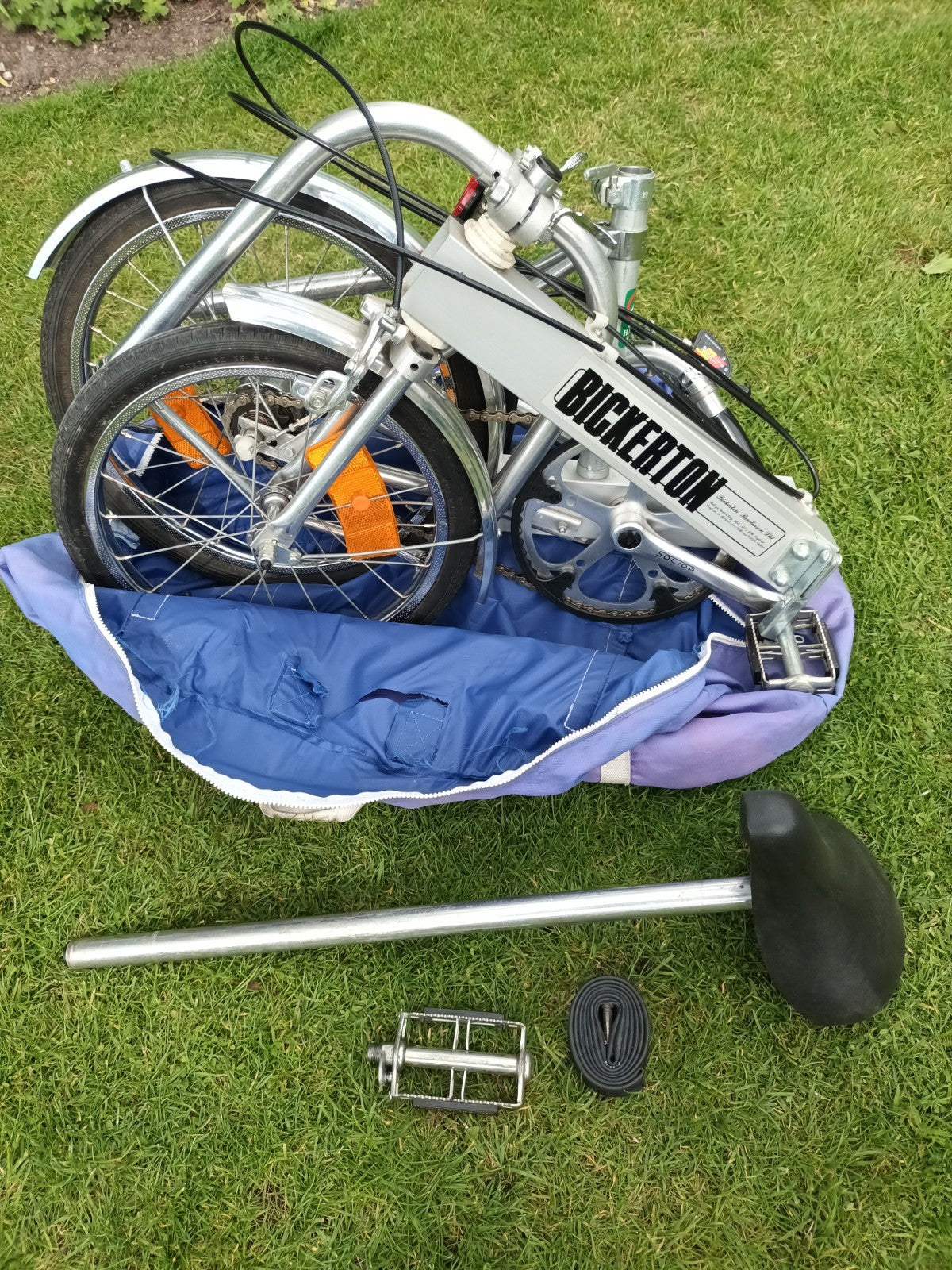 Vintage Bickerton Folding Bike, One previous owner from new, 3 speed, VGC + Bag