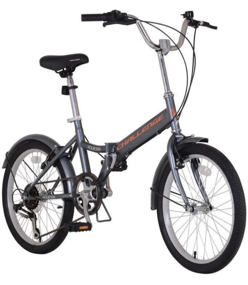 Challenge Holborn 20in Folding Bike 6-Speed Shimano Gears