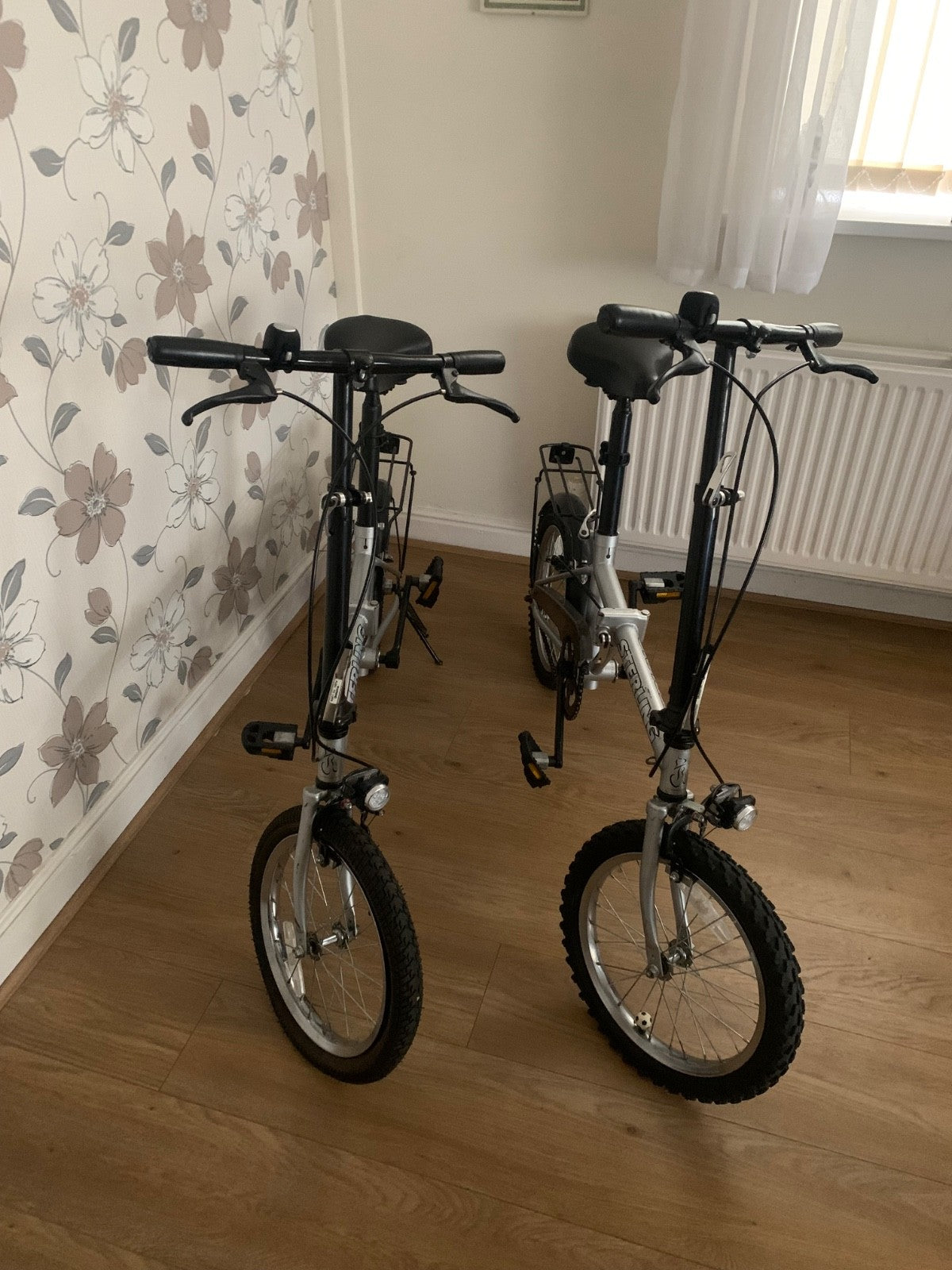 2x folding bikes