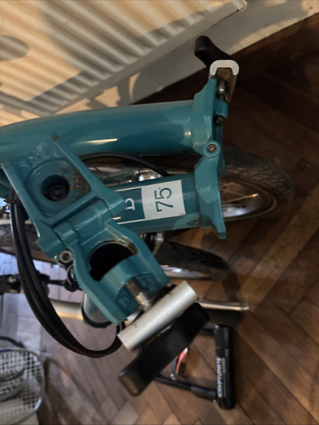 Brompton B75 16" Folding Bike - Blue - Discontinued - VGC - Classic Shape