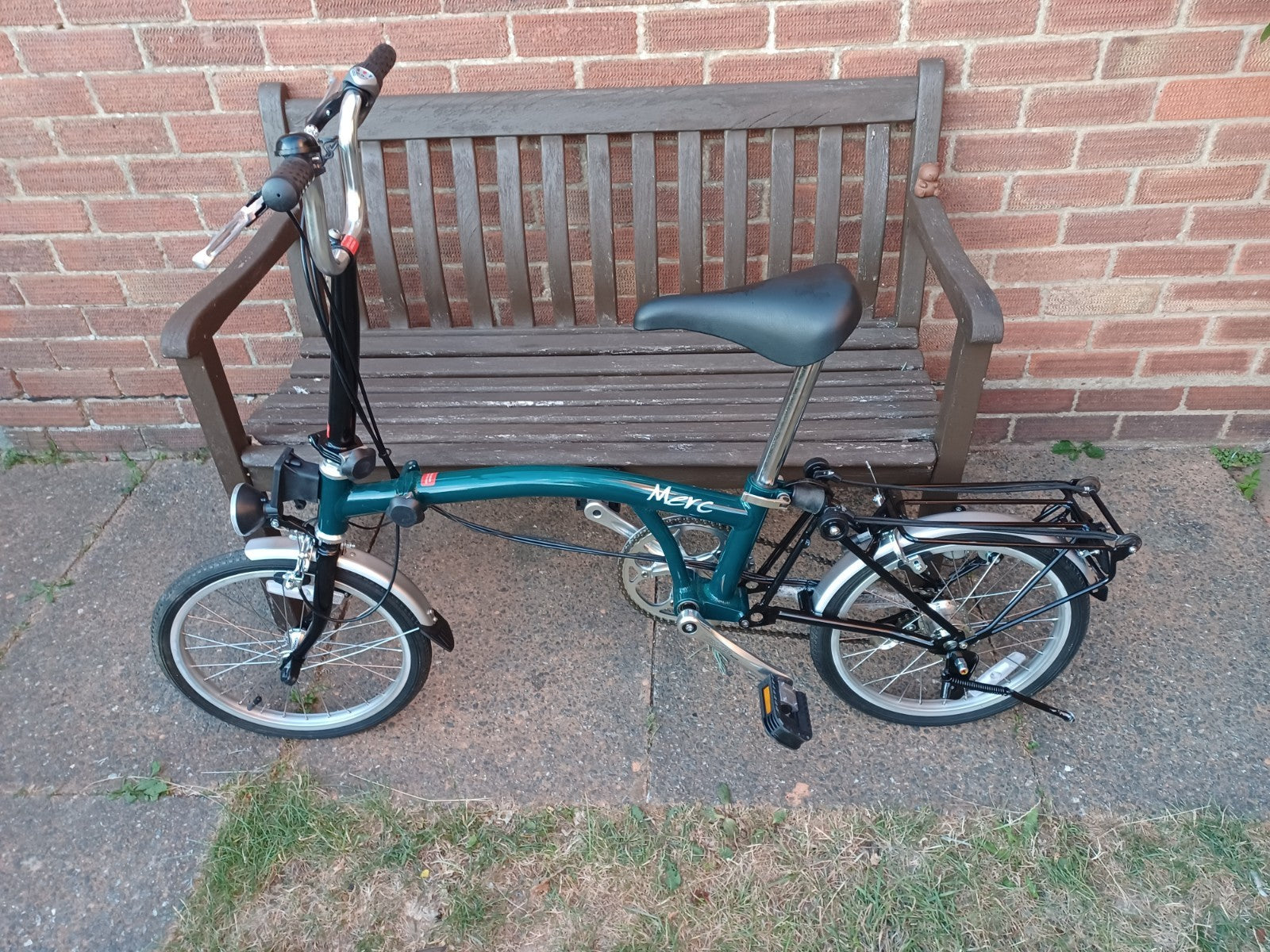 MERC 3 SPEED FOLDING LIGHTWEIGHT BIKE /  BICYCLE NEW UK SELLER FREE POSTAGE