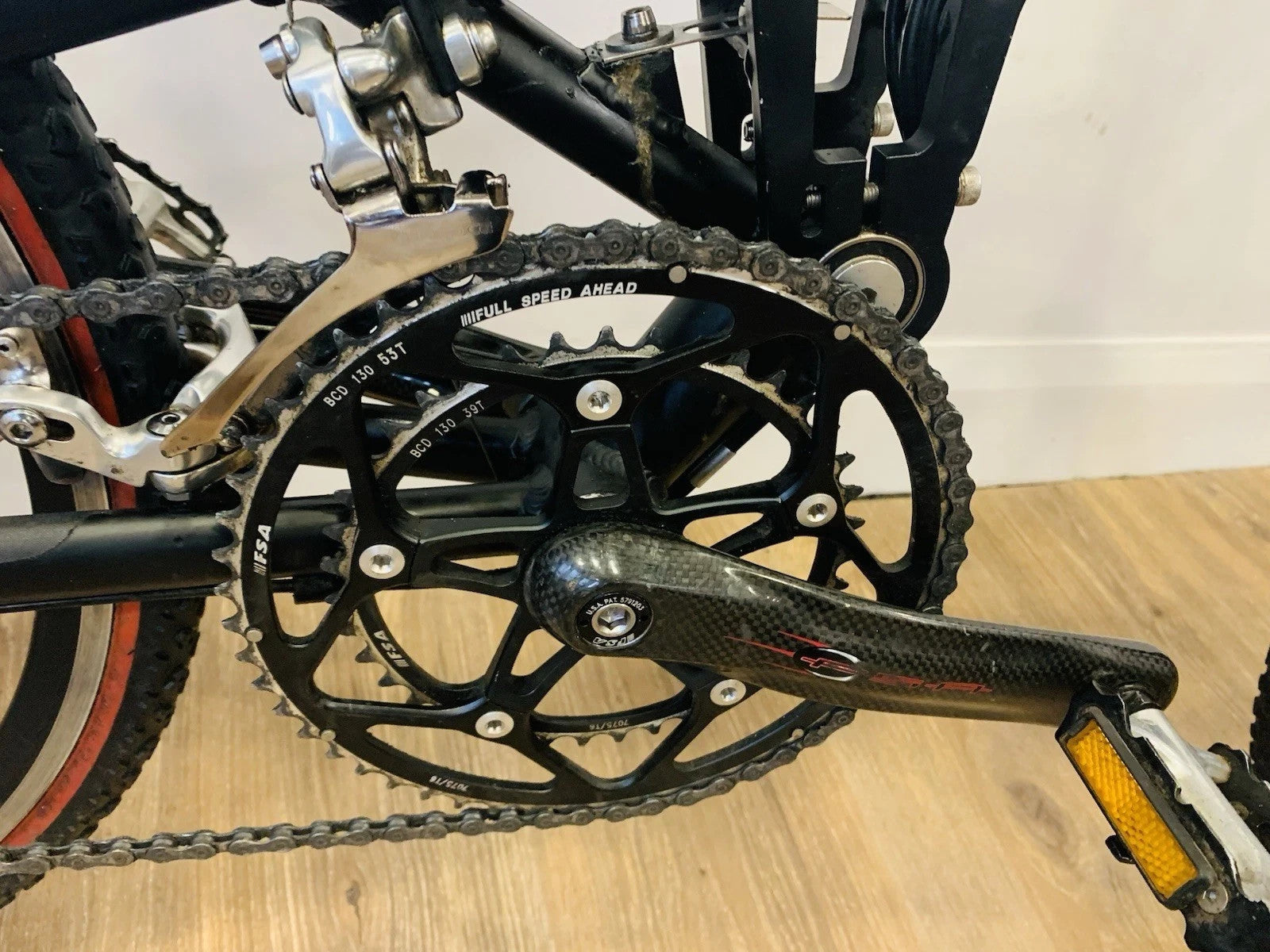 SUB 8KG - Airnimal Chameleon Folding Bike - Commuter -Dura Ace & Carbon Upgrades