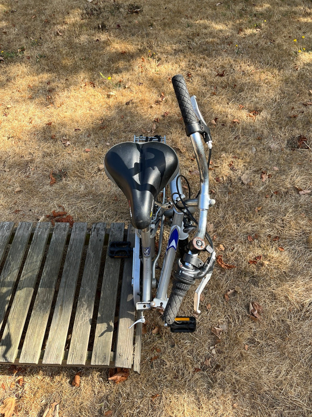Raleigh FOLD 06 20" Folding Bike 6 Speed Shimano Carry Bag Lock Rear Rack