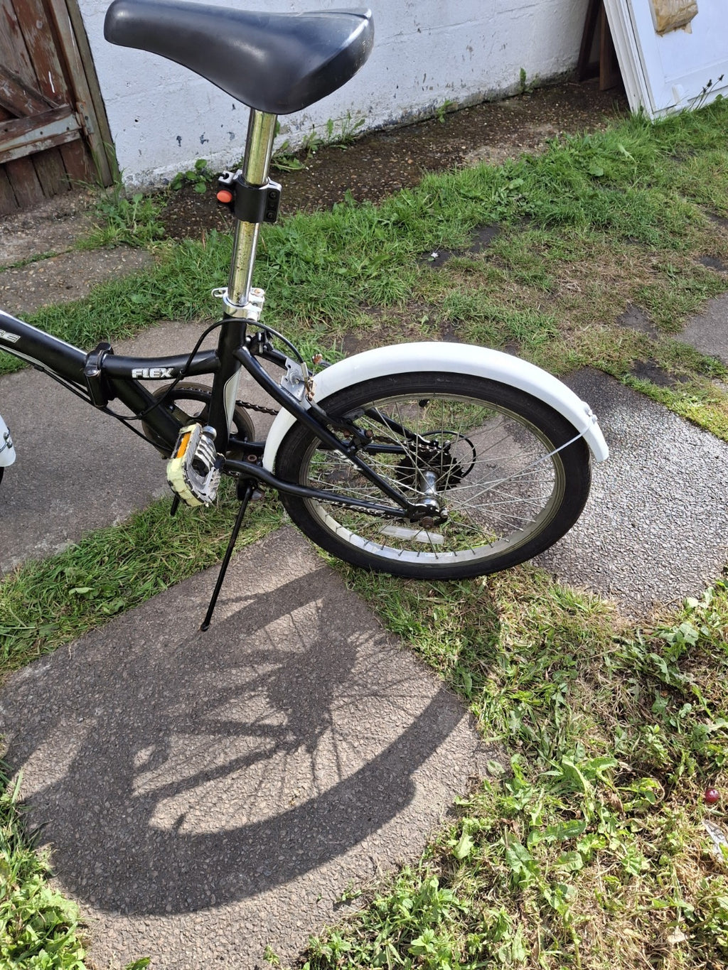 Challenge Flex Folding Bike Black, for Commuting and Camping