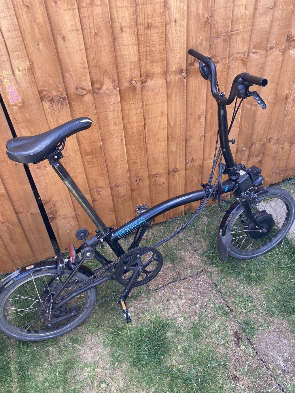 Brompton M6L 6 Speed Mid Folding Bike - Missing Parts/Faulty