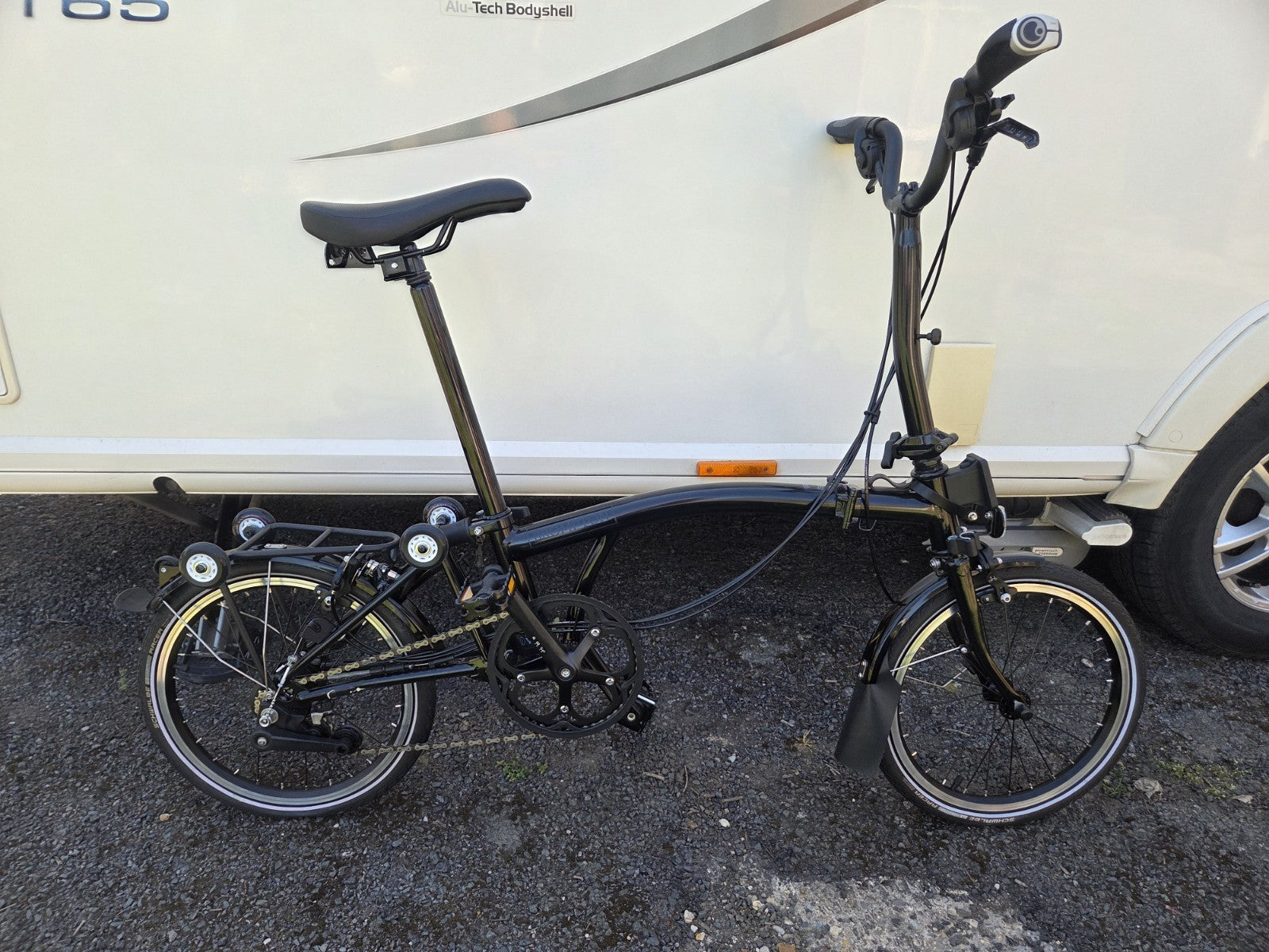 Brompton Black Edition S6L C-Line Folding Bike (2022).