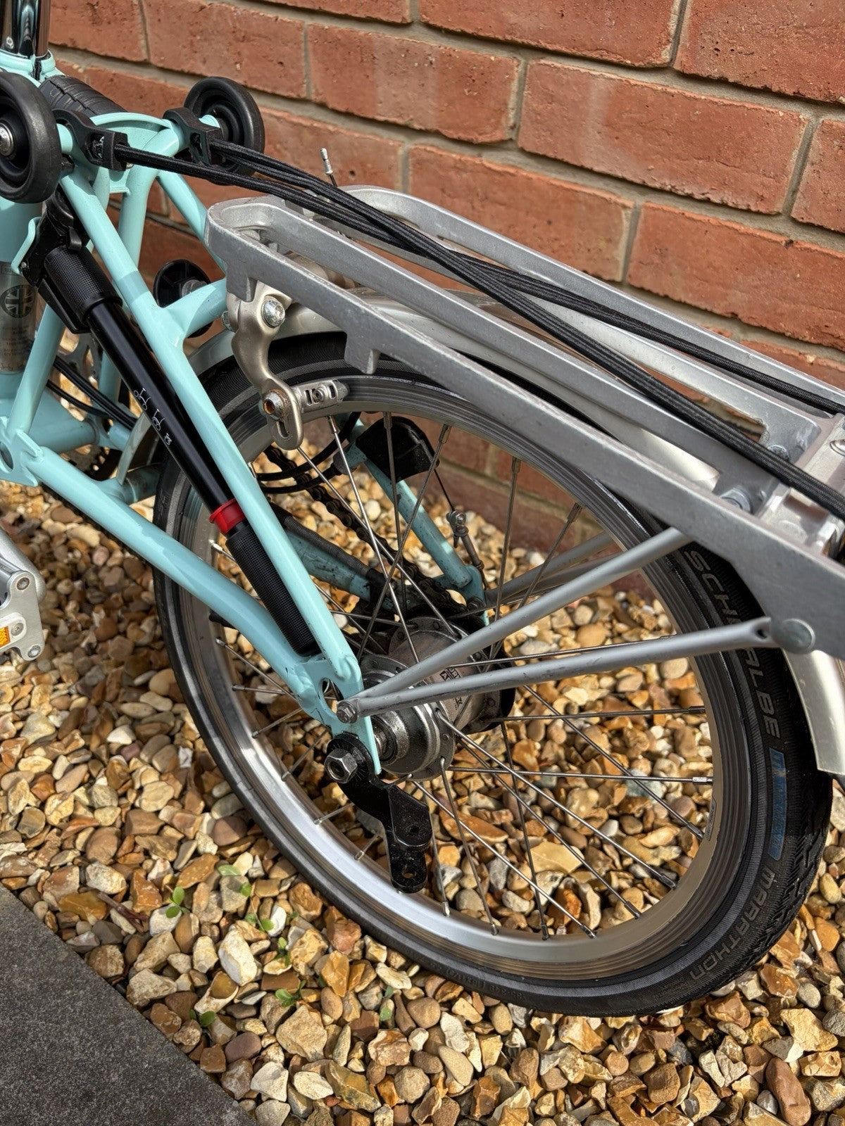 Brompton Folding Bike 6 Speed Green