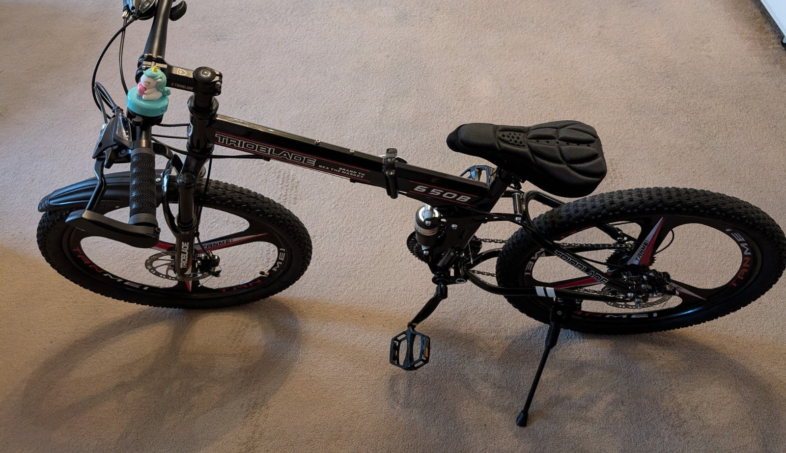 Trioblade Folding Mountain Bike 24-inch