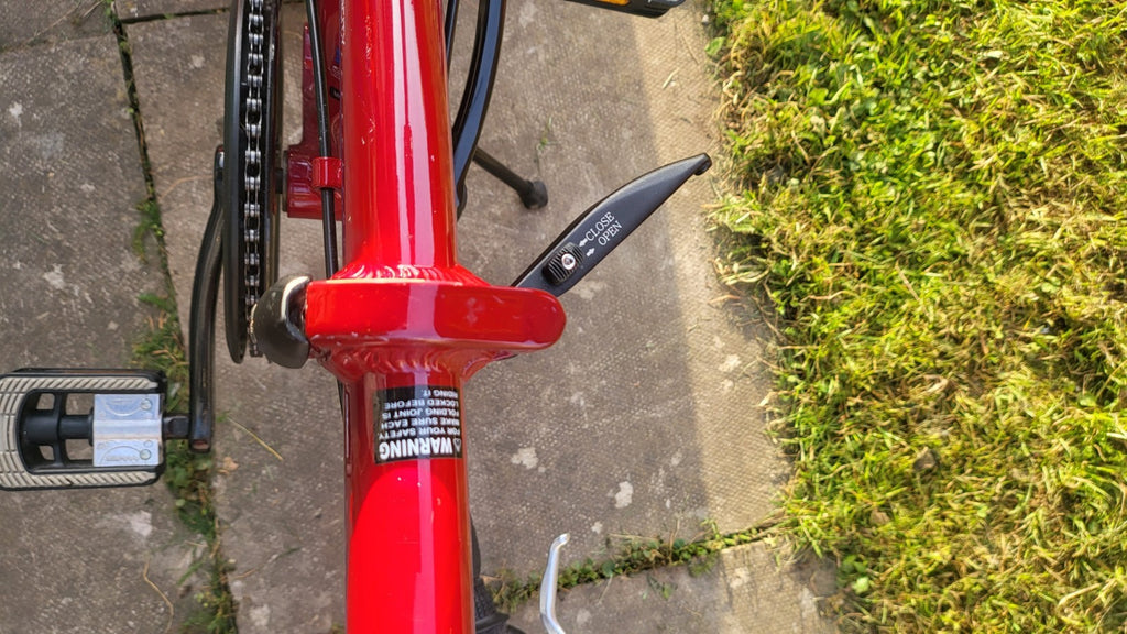 Red Career Foldable Lightweight Bicycle Bike
